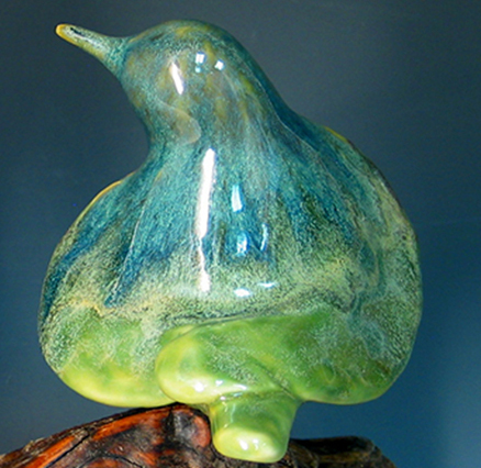 cathy weber - art - clay- woman - montana - ceramic - porcelain - bird